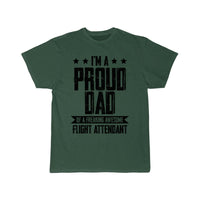 Thumbnail for flight attendant dad papa T-SHIRT THE AV8R