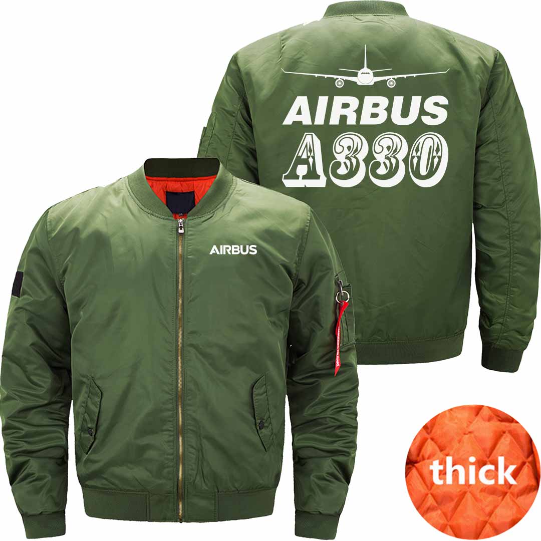 AIRBUS A330 Ma-1 Bomber Jacket Flight Jacket Aviator Jacket THE AV8R