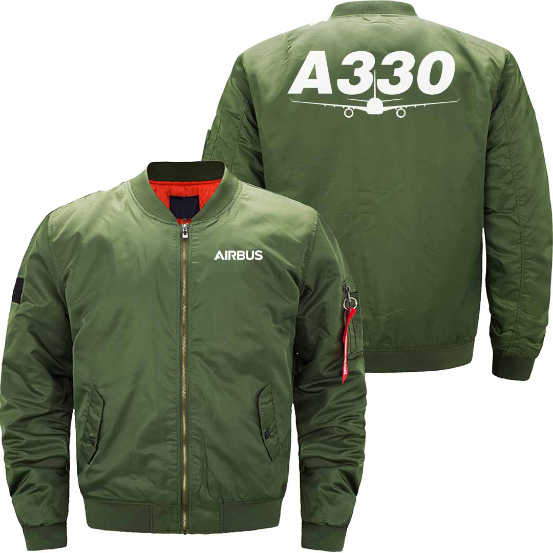 AIRBUS A330 Ma-1 Bomber Jacket Flight Jacket Aviator Jacket THE AV8R