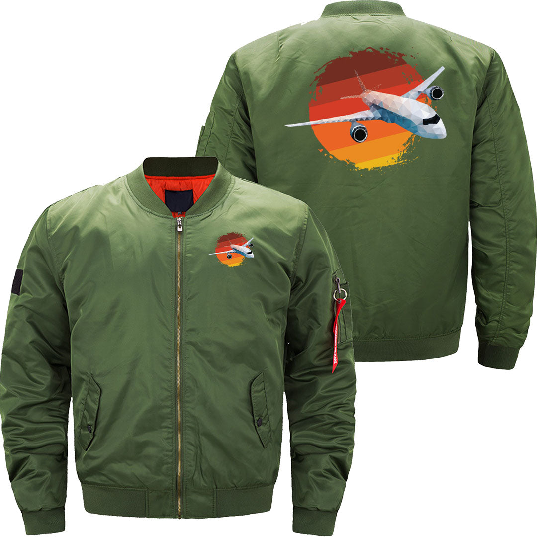 Helicopter Plane Zeppelin Balloon Gift JACKET THE AV8R