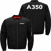 Thumbnail for AIRBUS A350 Ma-1 Bomber Jacket Flight Jacket Aviator Jacket THE AV8R