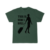 Thumbnail for Flight attendant - This is how I roll T-SHIRT THE AV8R