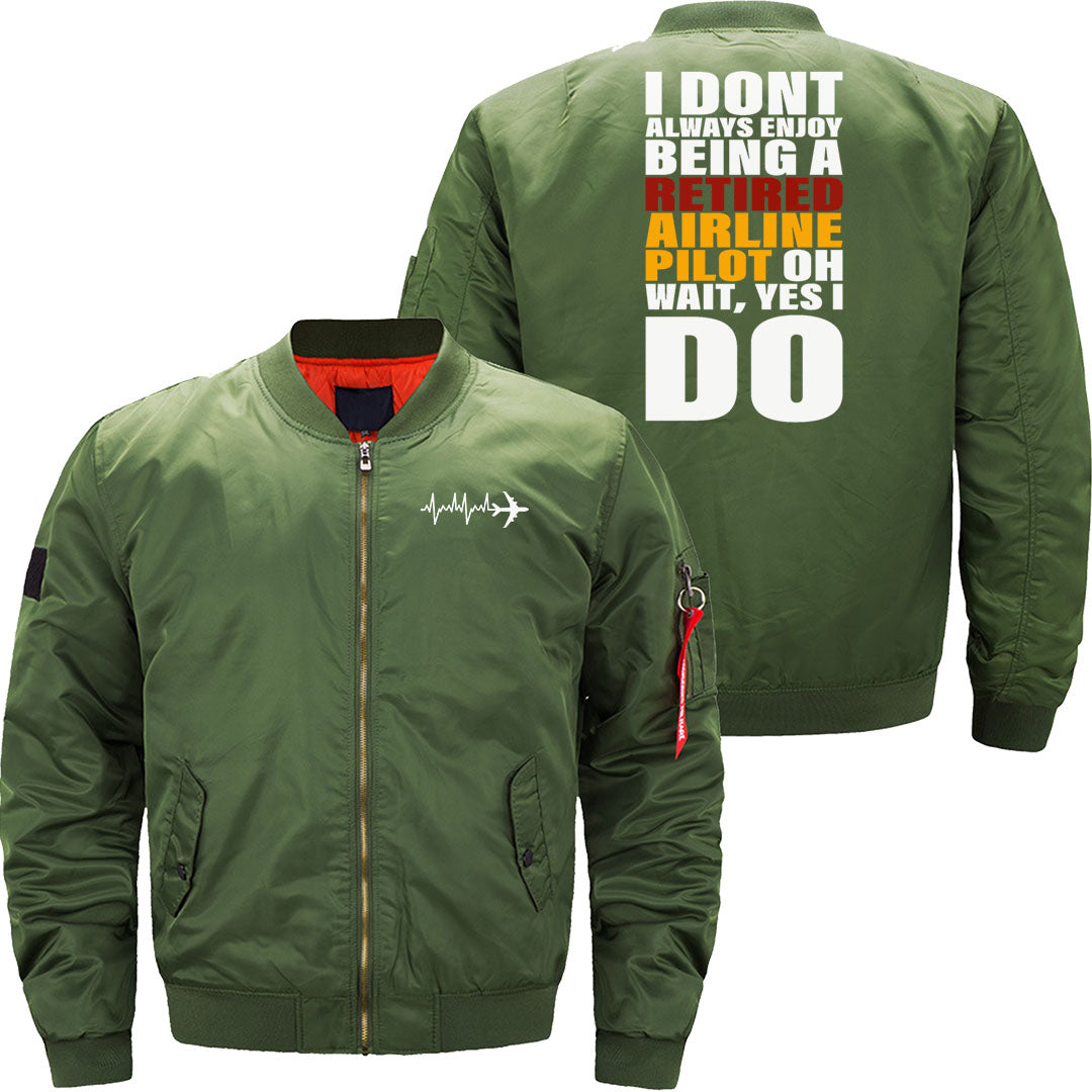 Retired Airline Pilot Design for a Airline Pilot JACKET THE AV8R