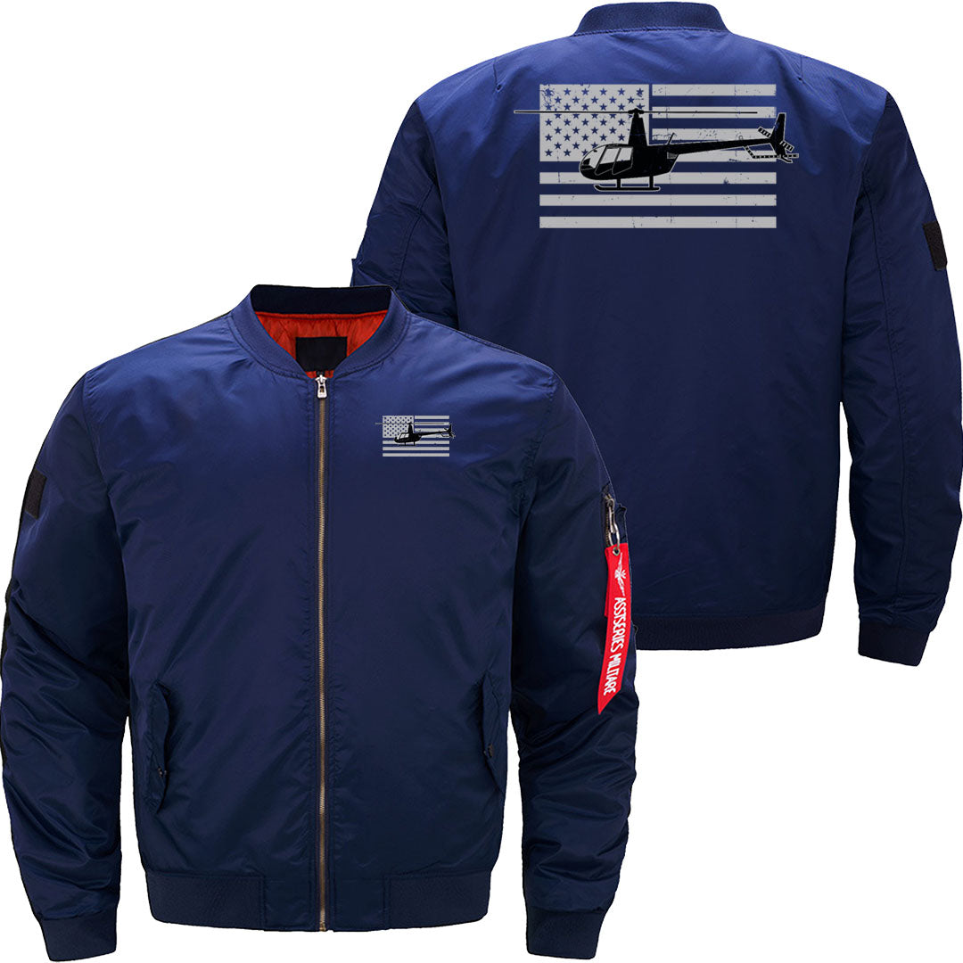 R44 Helicopter Pilot Aviation Gift JACKET THE AV8R