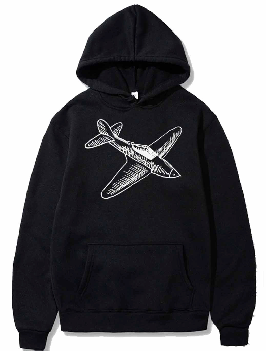 Airplane Doodle Sketch PULLOVER THE AV8R