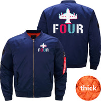 Thumbnail for Cool Four Fighter Jet Air Force Veterans gift JACKET THE AV8R