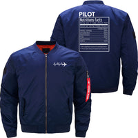 Thumbnail for Pilot Gift -Pilot Funny Nutrition Facts JACKET THE AV8R