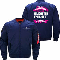 Thumbnail for HELICOPTER Ma-1 Bomber Jacket Flight Jacket Aviator Jacket THE AV8R