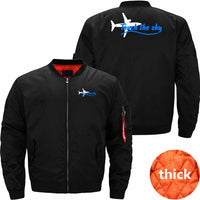 Thumbnail for Touch the sky Pilot pilots quote JACKET THE AV8R