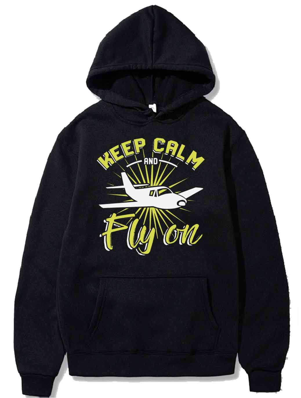 keep calm and fly on pilo PULLOVER THE AV8R