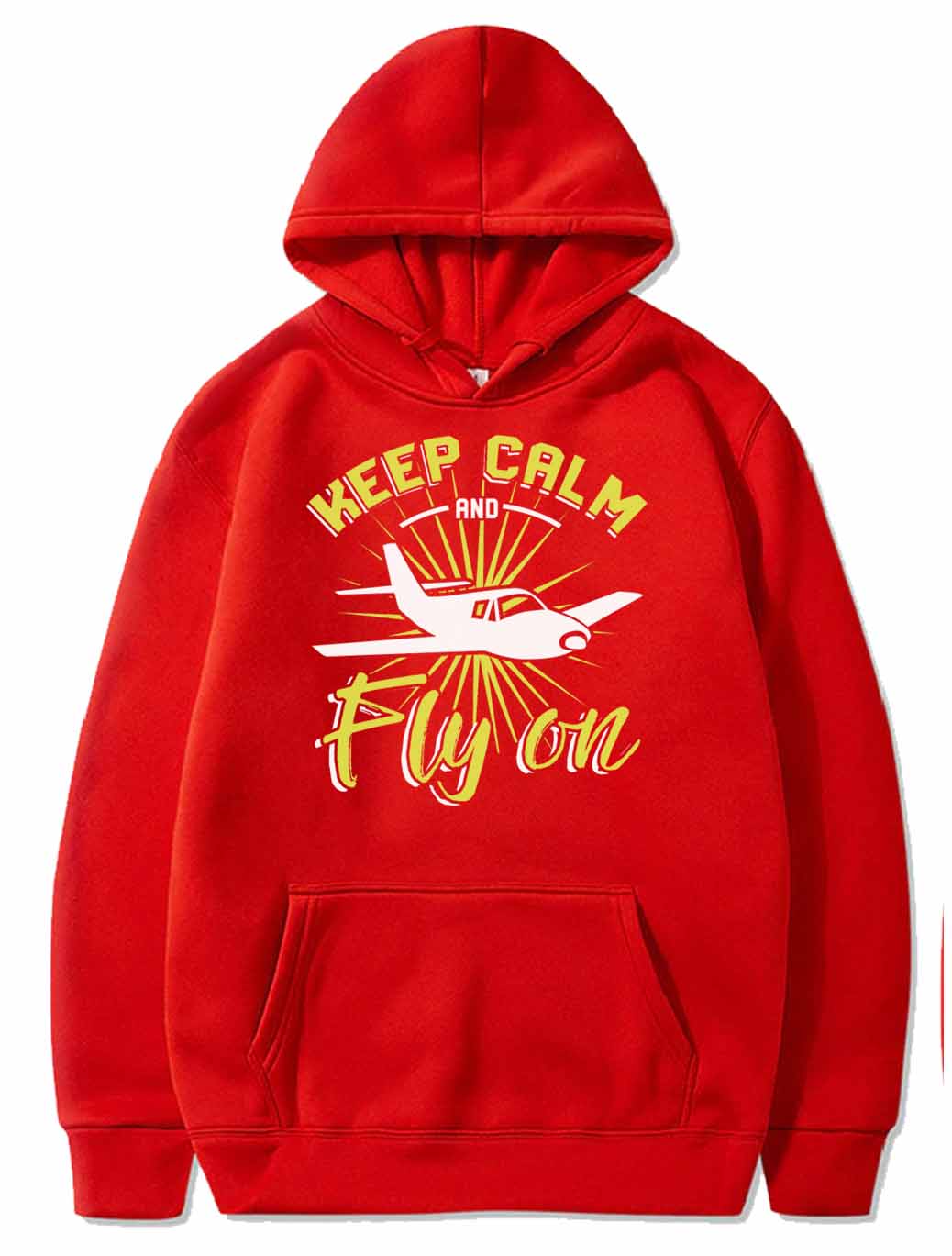 keep calm and fly on pilo PULLOVER THE AV8R