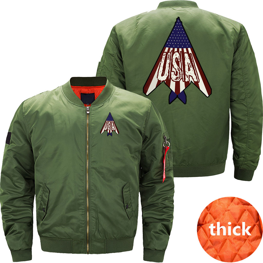 USA Airplane Jet Fighter JACKET THE AV8R