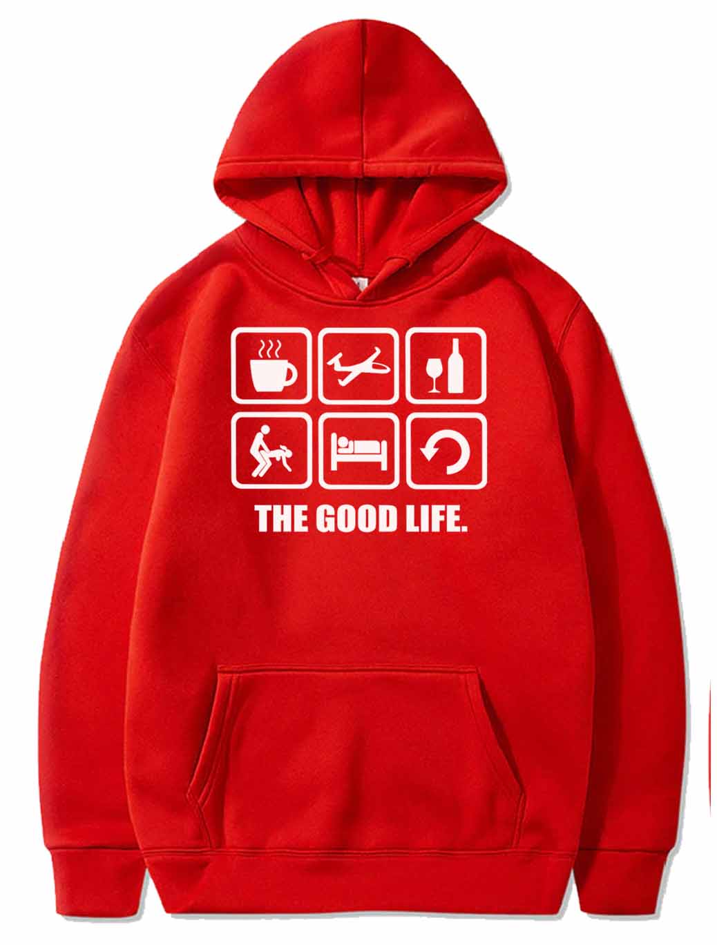 Funny Gliding The Good Life PULLOVER THE AV8R