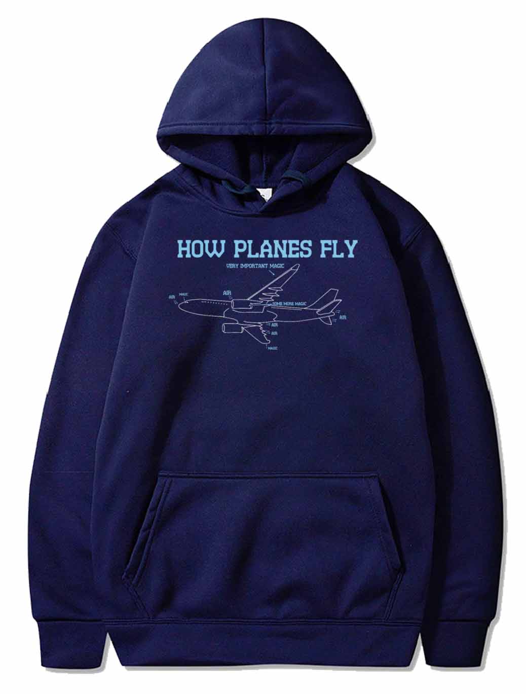 Cool AEROSPACE ENGINEER Tee How Planes Fly PULLOVER THE AV8R