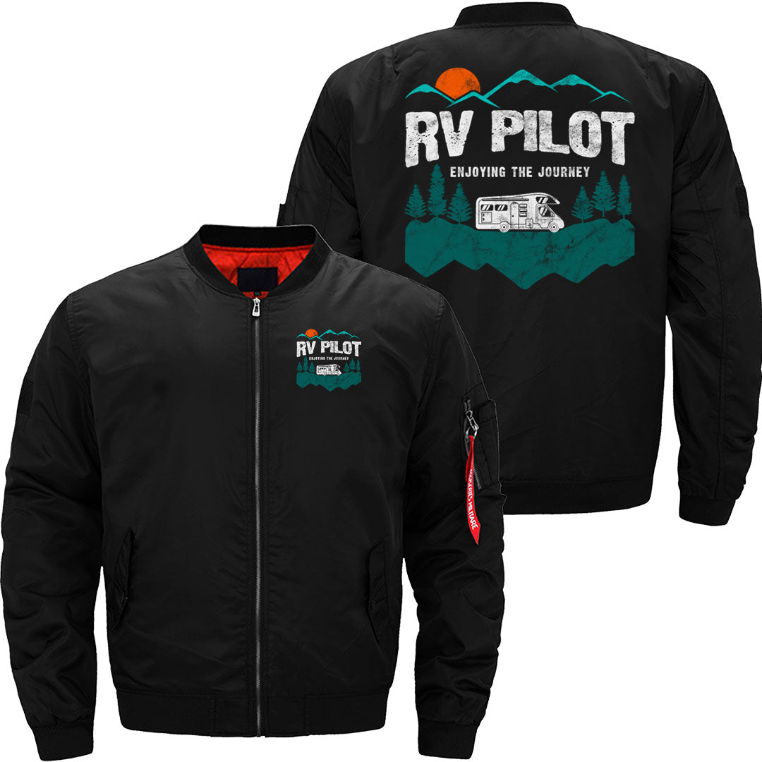 Enjoying The Journey RV Pilot Camping Gift JACKET THE AV8R