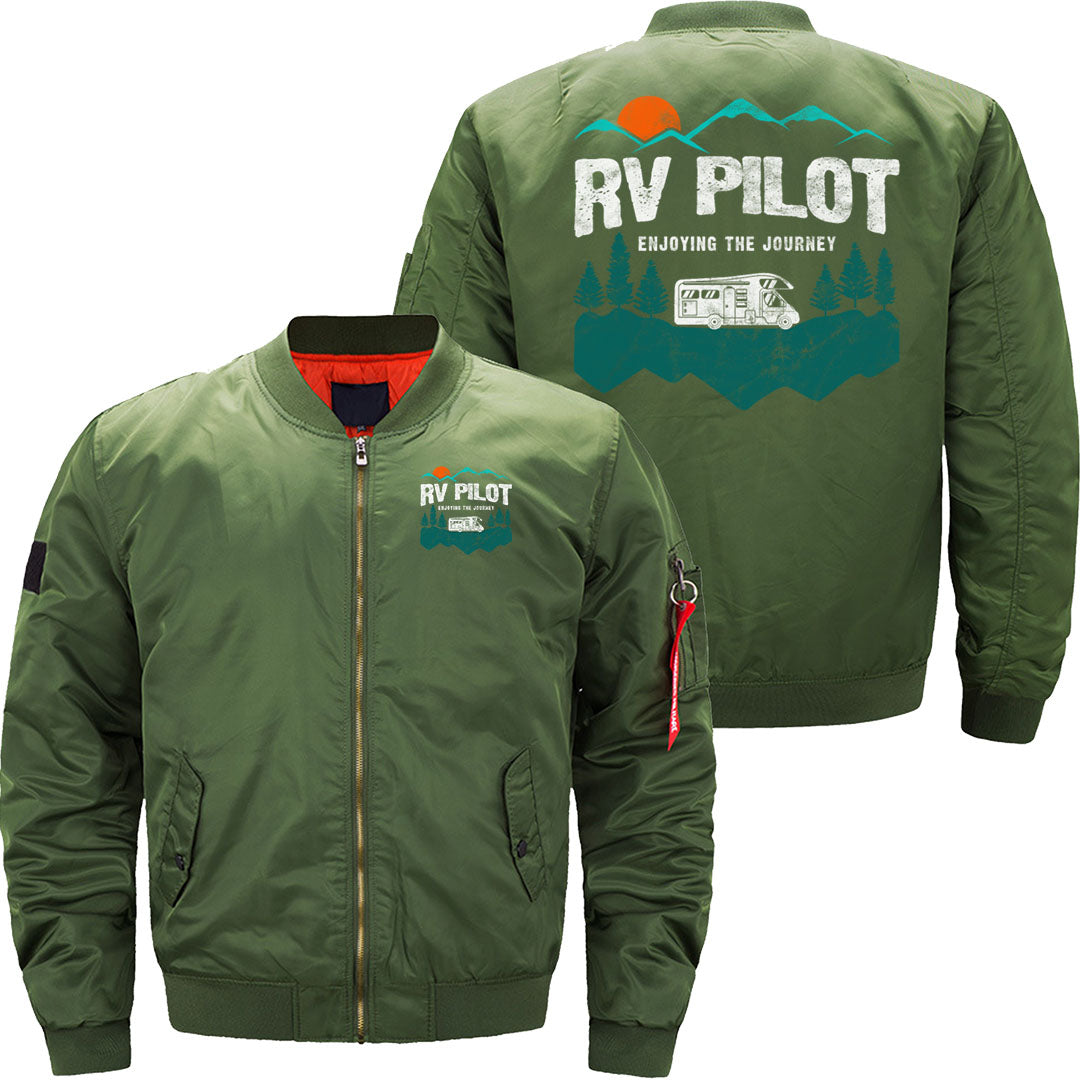 Enjoying The Journey RV Pilot Camping Gift JACKET THE AV8R