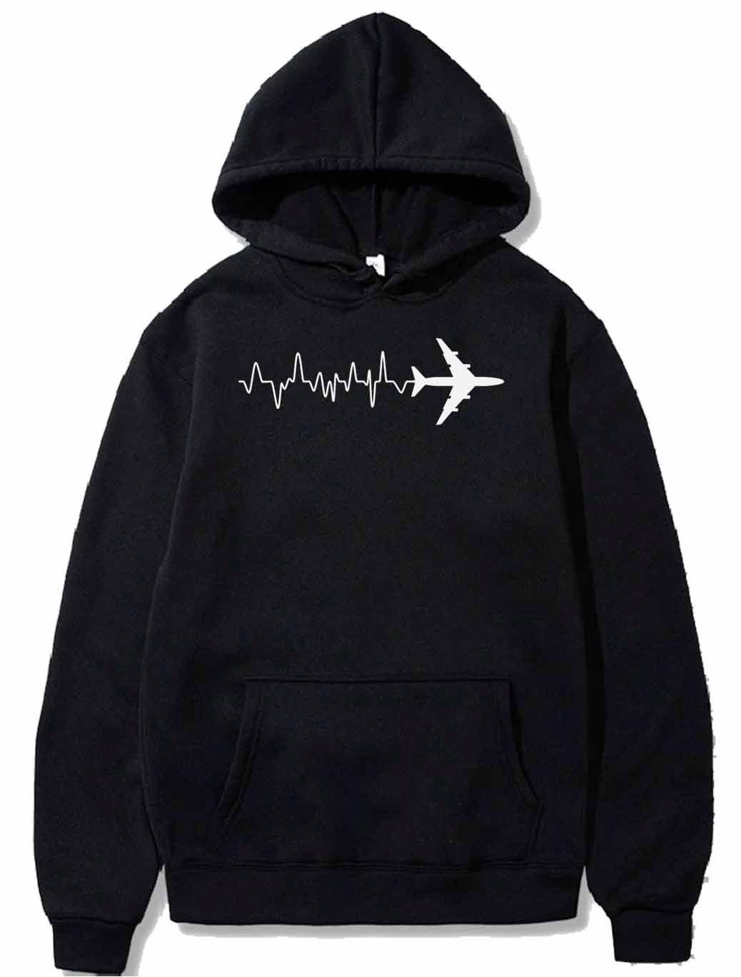 Airplane Pilot Heartbeat PULLOVER THE AV8R