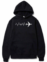 Thumbnail for Airplane Pilot Heartbeat PULLOVER THE AV8R