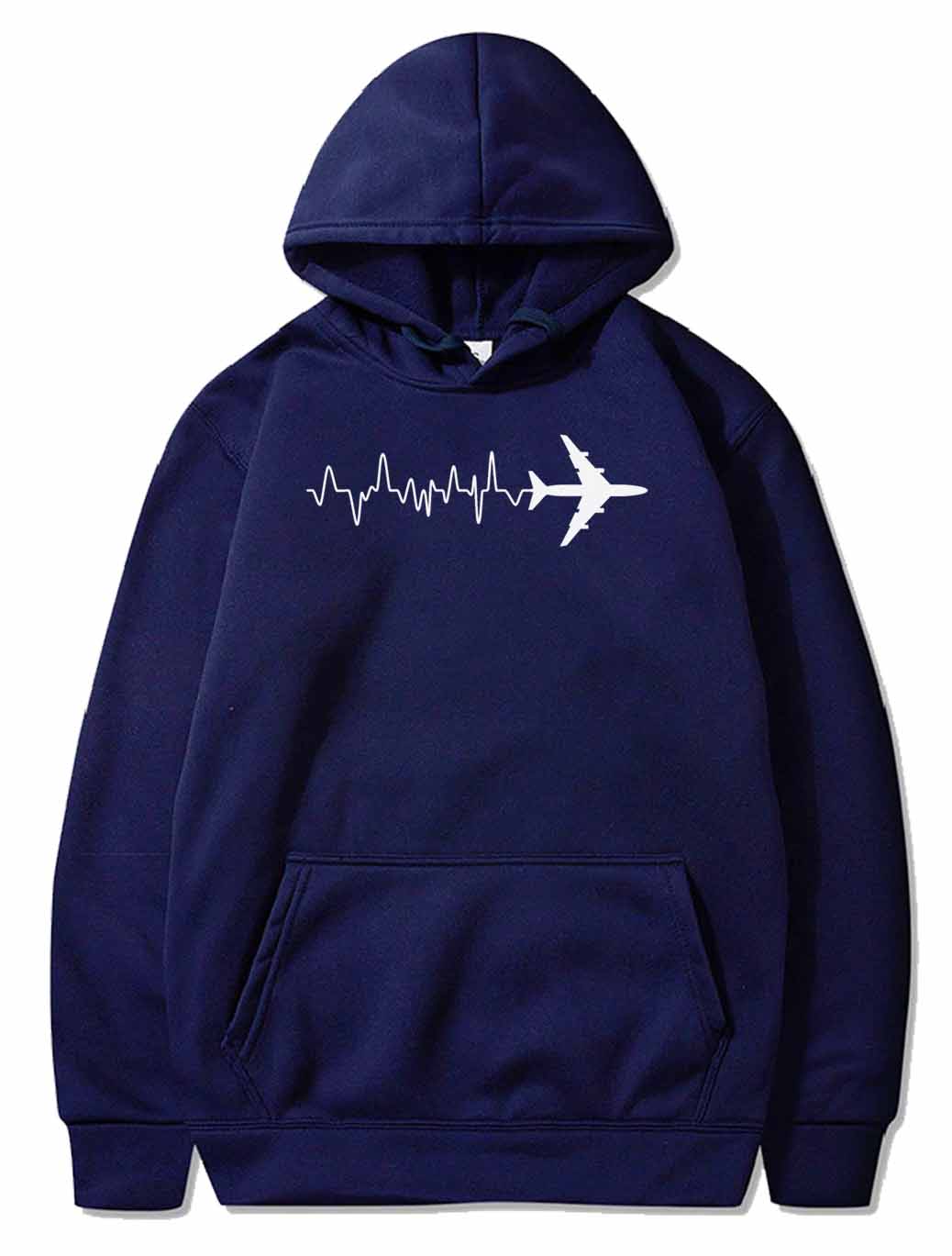 Airplane Pilot Heartbeat PULLOVER THE AV8R