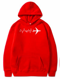 Thumbnail for Airplane Pilot Heartbeat PULLOVER THE AV8R