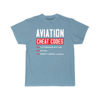 Thumbnail for Funny Pilot Airplane Gifts Aviation Cheat Codes T-SHIRT THE AV8R