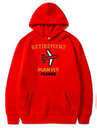 Thumbnail for AIRPLANE  AVIATION Retirement Plan Fly Planes PULLOVER THE AV8R