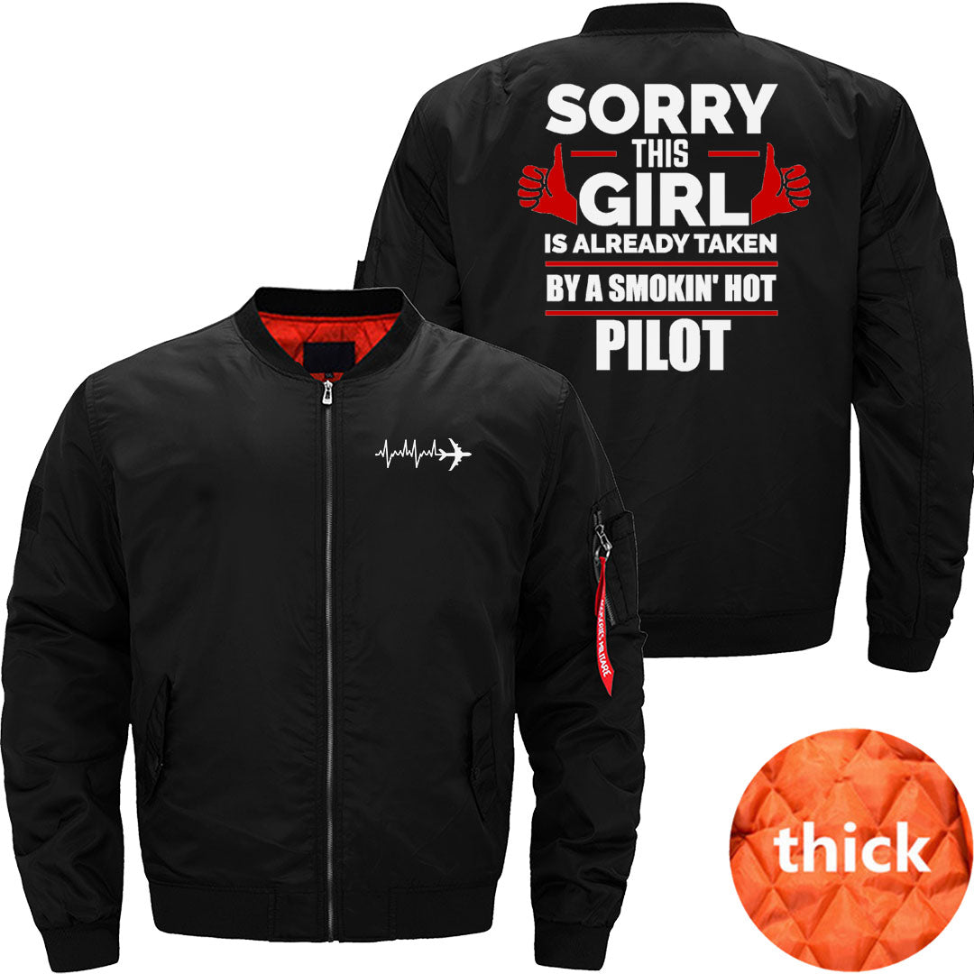 Sorry Girl Already taken by hot Pilot JACKET THE AV8R