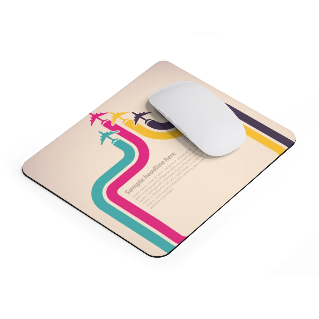 AIRCRAFT HEARTBEAT -  MOUSE PAD Printify