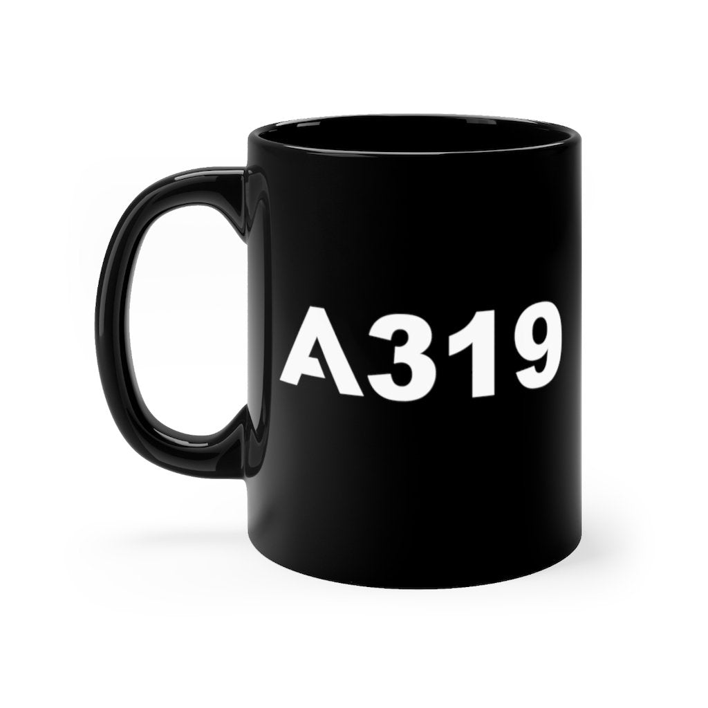 AIRBUS A319  DESIGNED MUG Printify