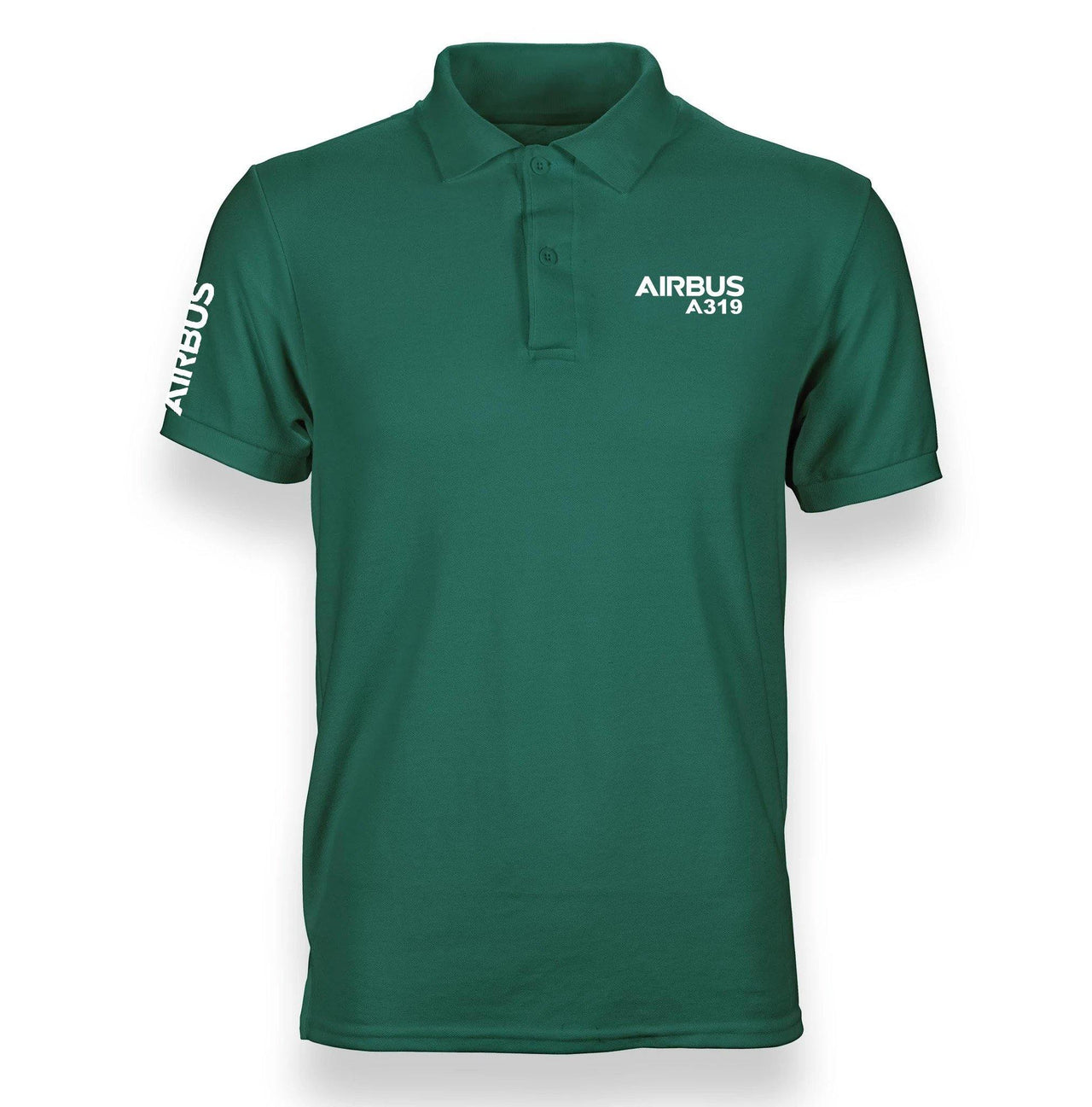 AIRBUS A319 DESIGNED POLO SHIRT THE AV8R