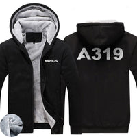 Thumbnail for AIRBUS A319 DESIGNED ZIPPER SWEATERS THE AV8R