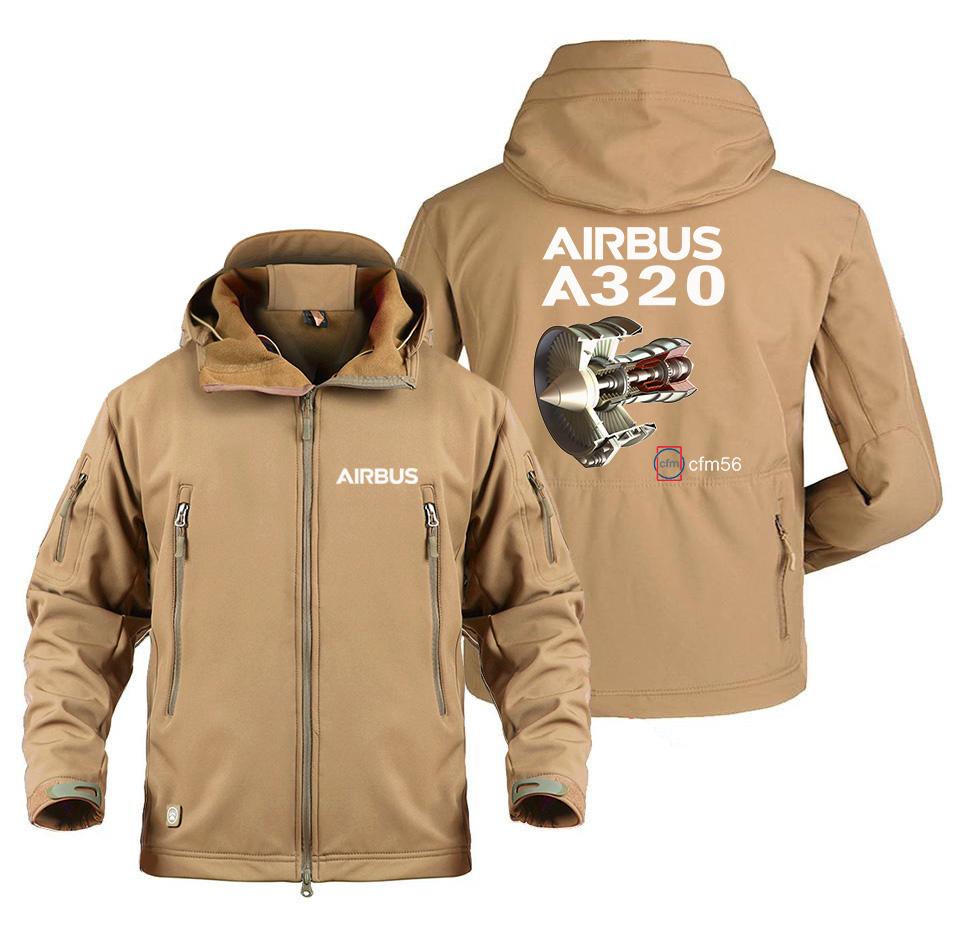 AIRBUS A320 CFM56 DESIGNED MILITARY FLEECE THE AV8R