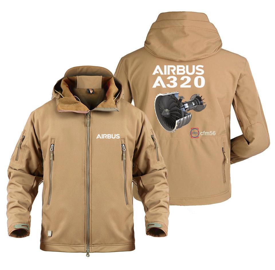 AIRBUS A320 CFM56 DESIGNED MILITARY FLEECE THE AV8R