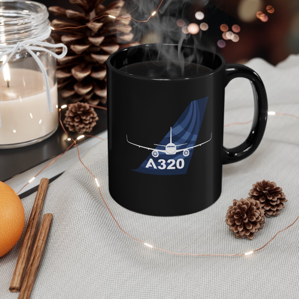 AIRBUS A320  DESIGNED MUG Printify