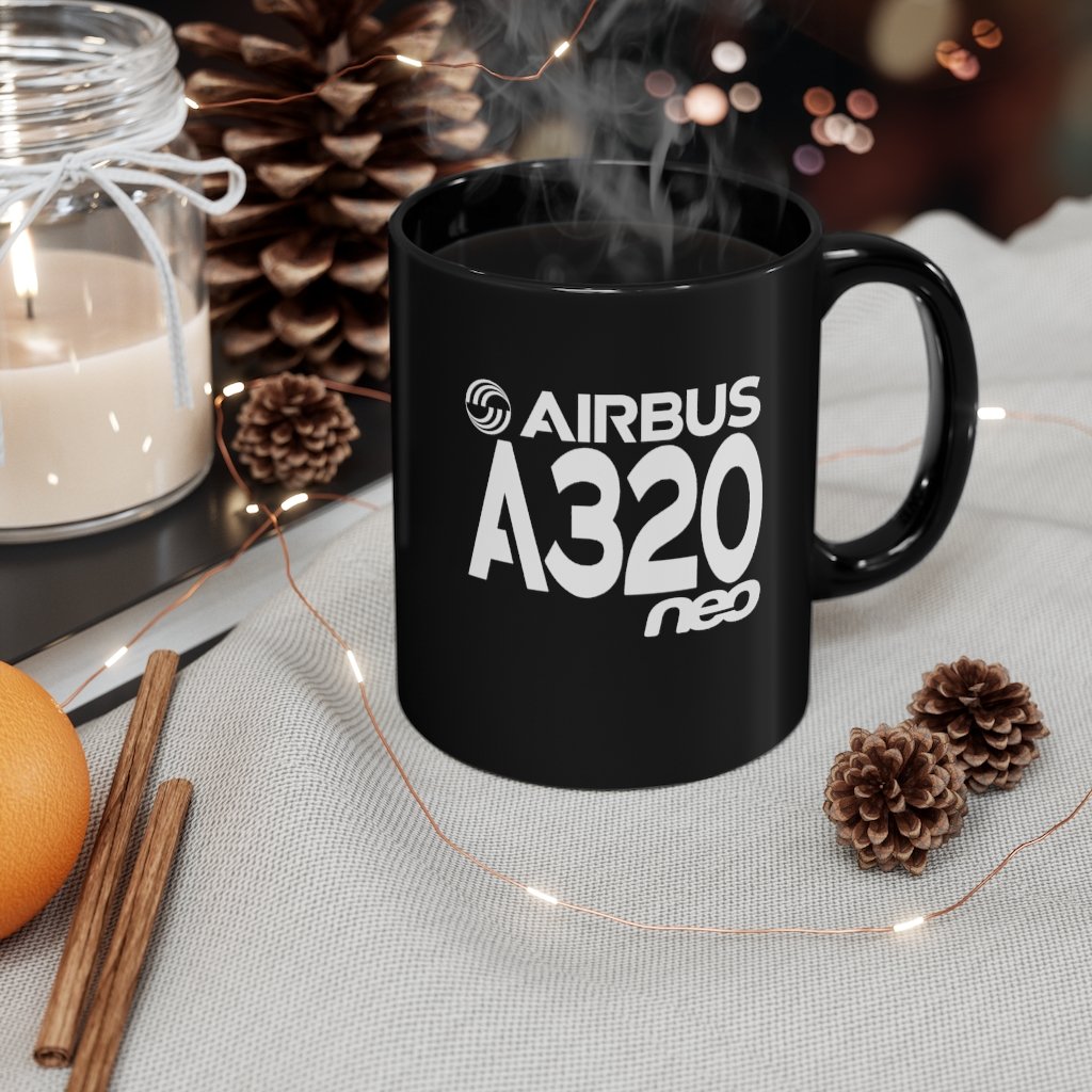 AIRBUS A320  DESIGNED MUG Printify