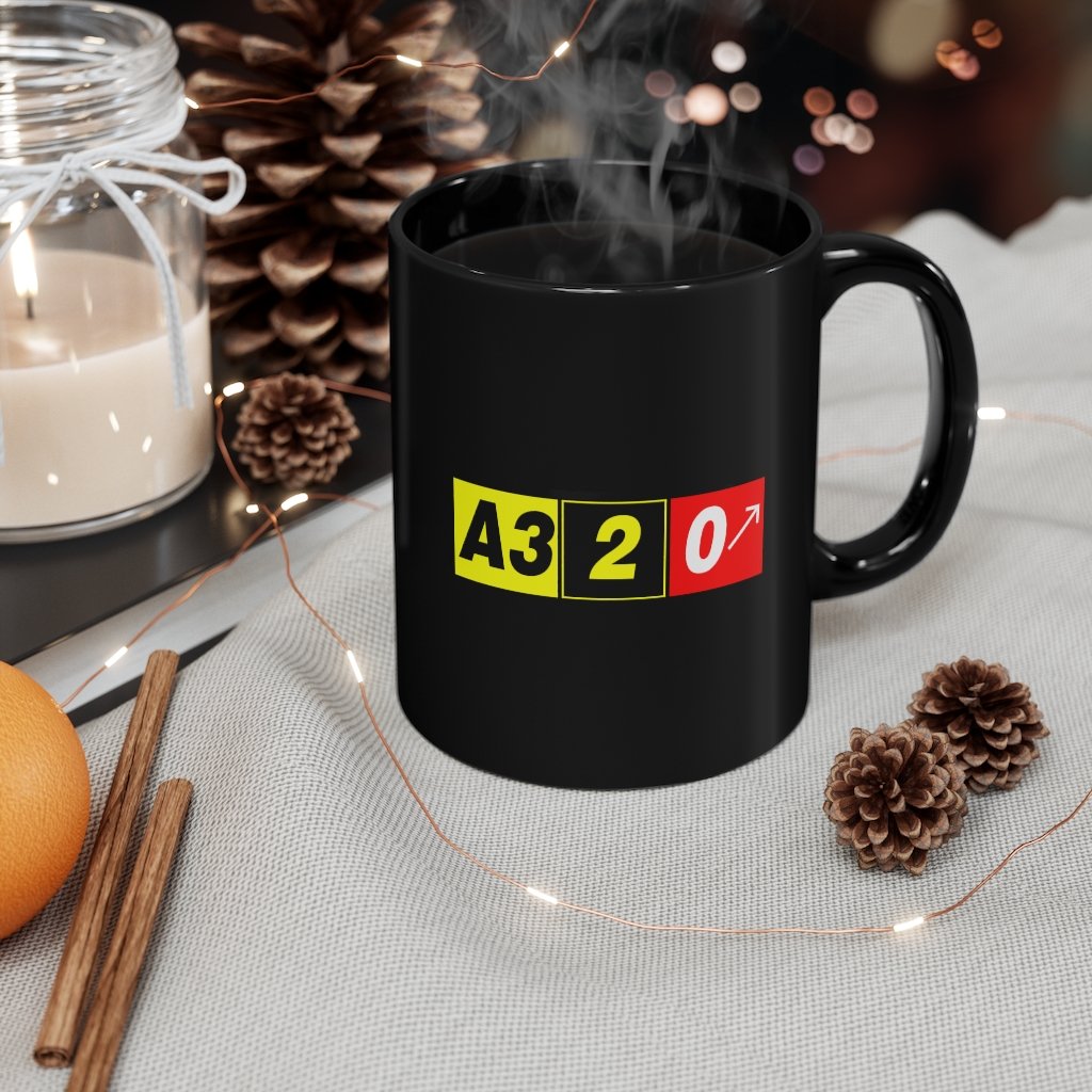 AIRBUS A320  DESIGNED MUG Printify