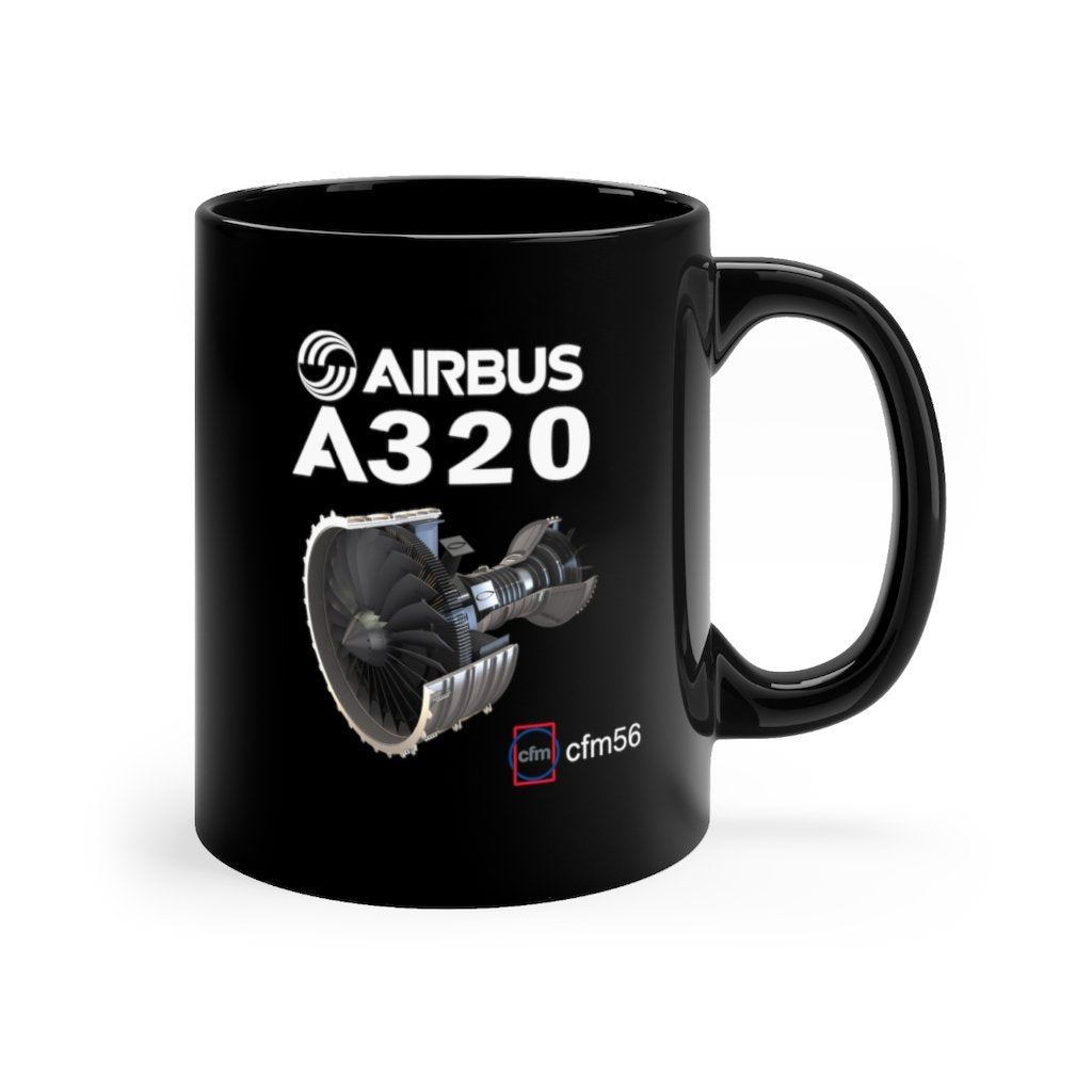 AIRBUS A320  DESIGNED MUG Printify