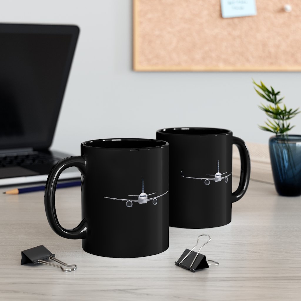 AIRBUS A320  DESIGNED MUG Printify