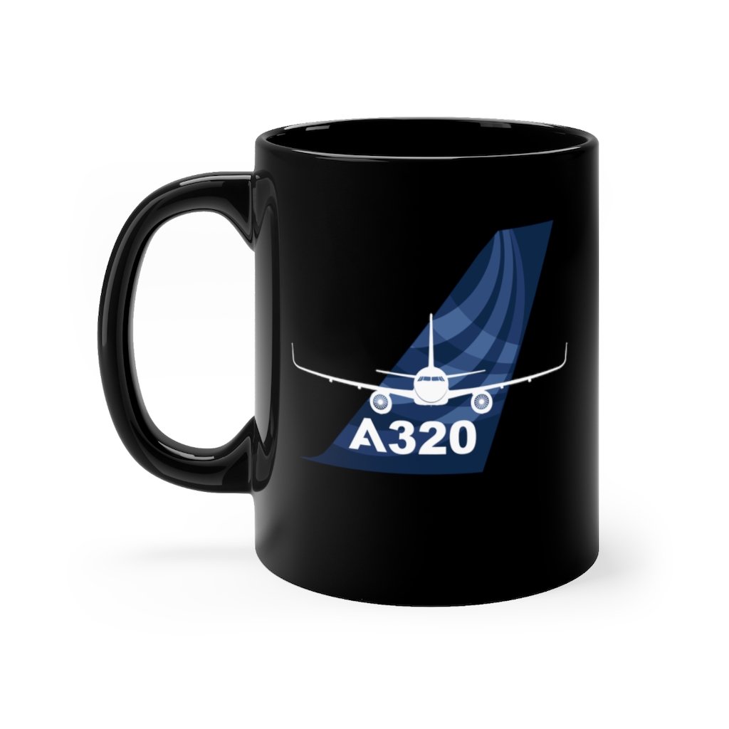 AIRBUS A320  DESIGNED MUG Printify