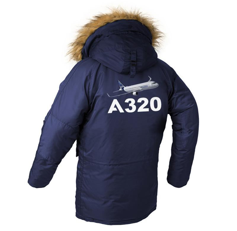 AIRBUS A320 DESIGNED WINTER N3B PUFFER COAT THE AV8R