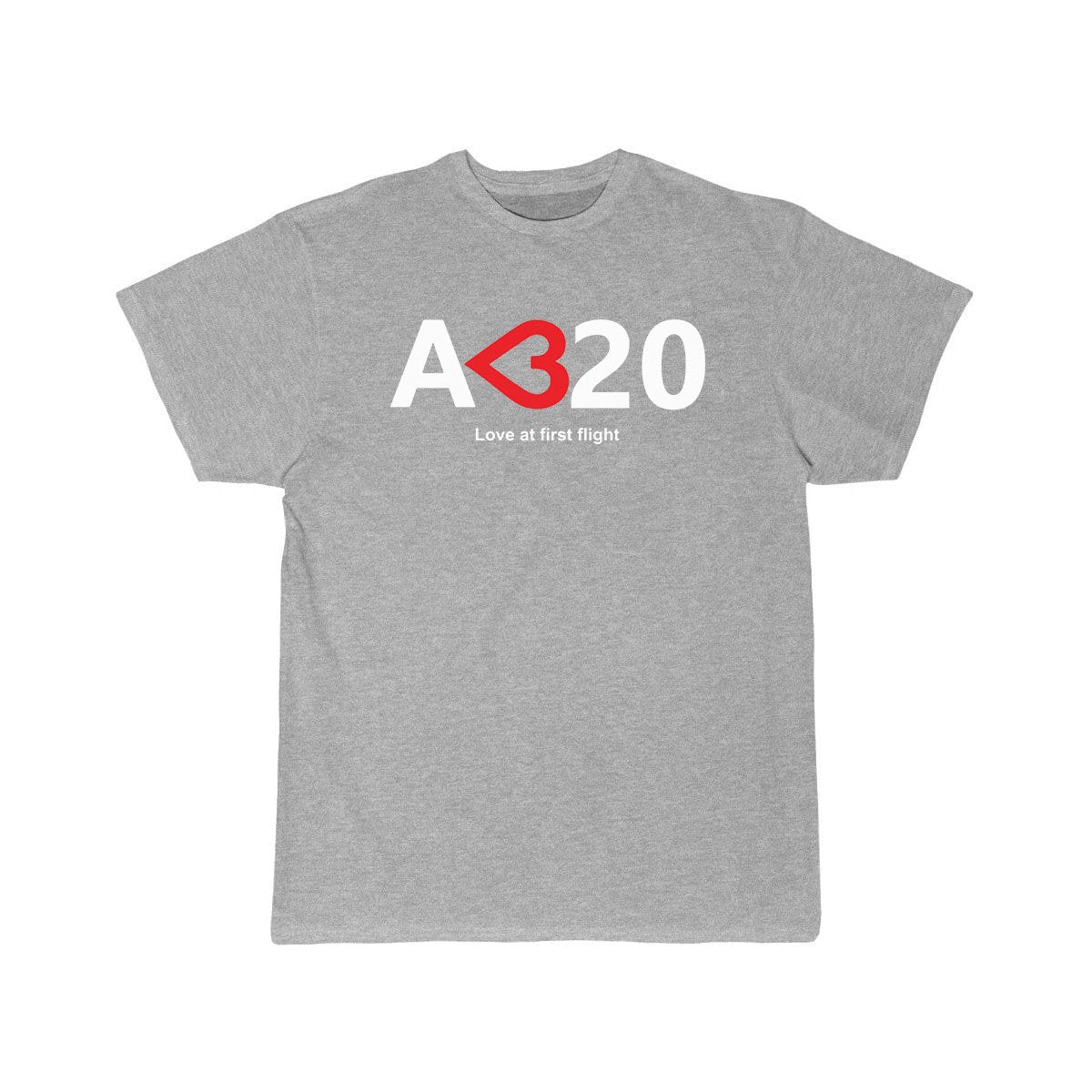 Airbus A320 love at first flight Aviation Pilot T-Shirt THE AV8R