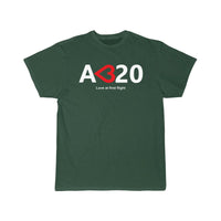 Thumbnail for Airbus A320 love at first flight Aviation Pilot T-Shirt THE AV8R