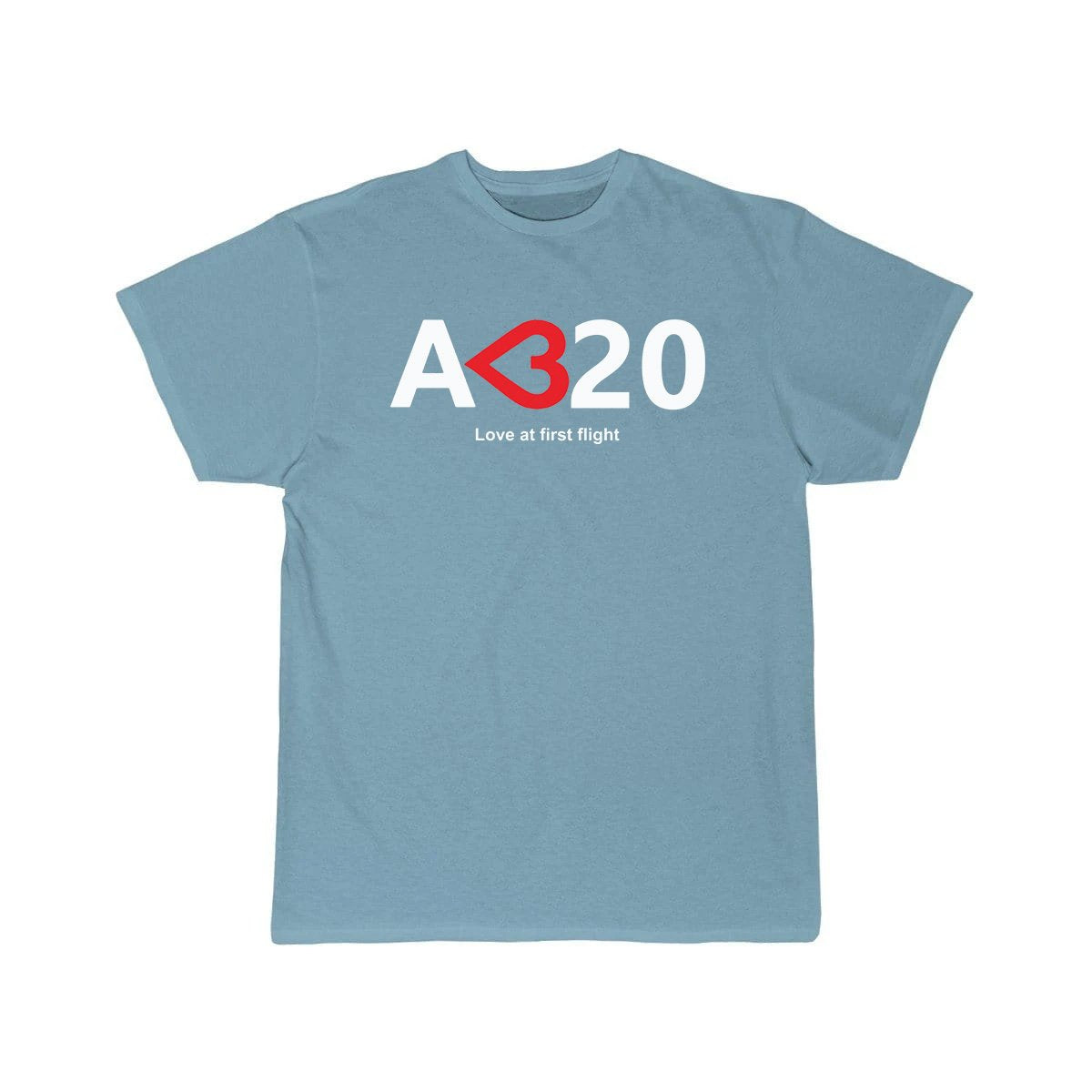 Airbus A320 love at first flight Aviation Pilot T-Shirt THE AV8R