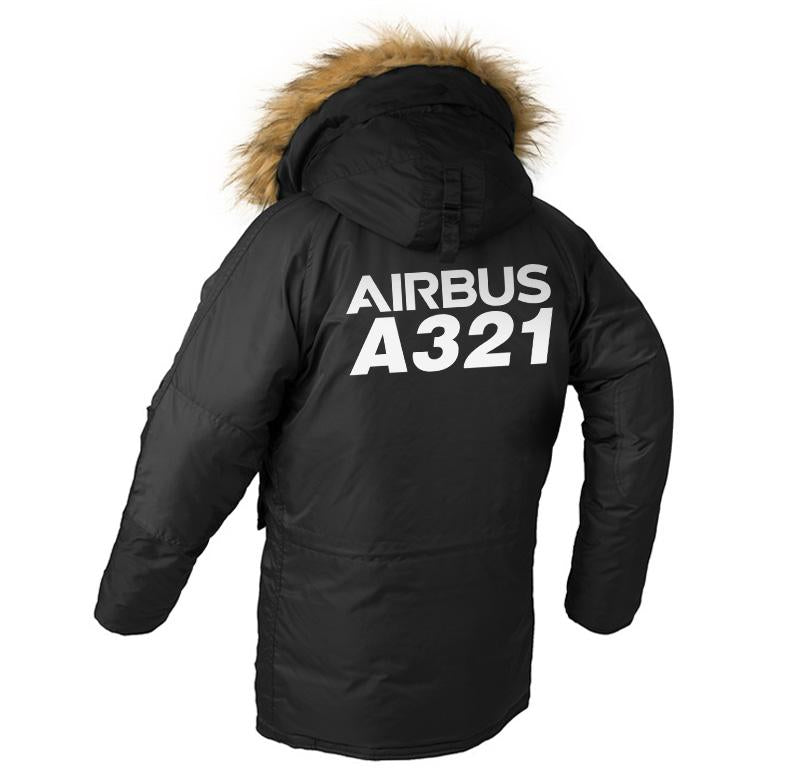 AIRBUS A321 DESIGNED WINTER N3B PUFFER COAT THE AV8R