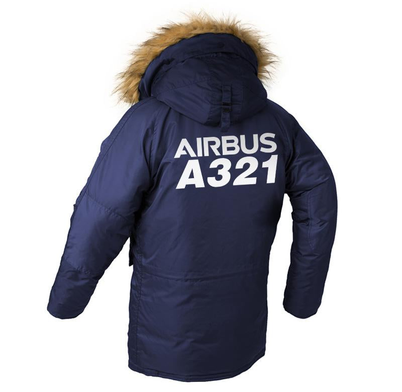 AIRBUS A321 DESIGNED WINTER N3B PUFFER COAT THE AV8R