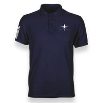 Thumbnail for AIRBUS A321 RUNWAY DESIGNED POLO SHIRT THE AV8R