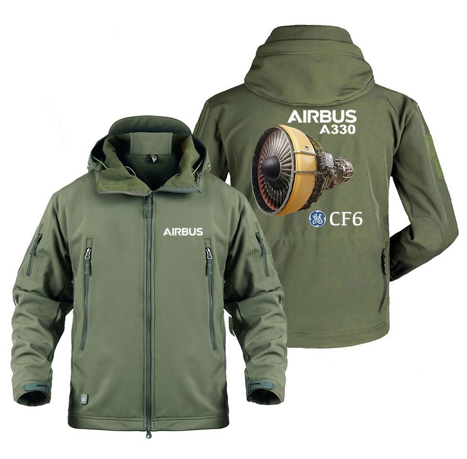 AIRBUS A330 CF6 DESIGNED MILITARY FLEECE THE AV8R