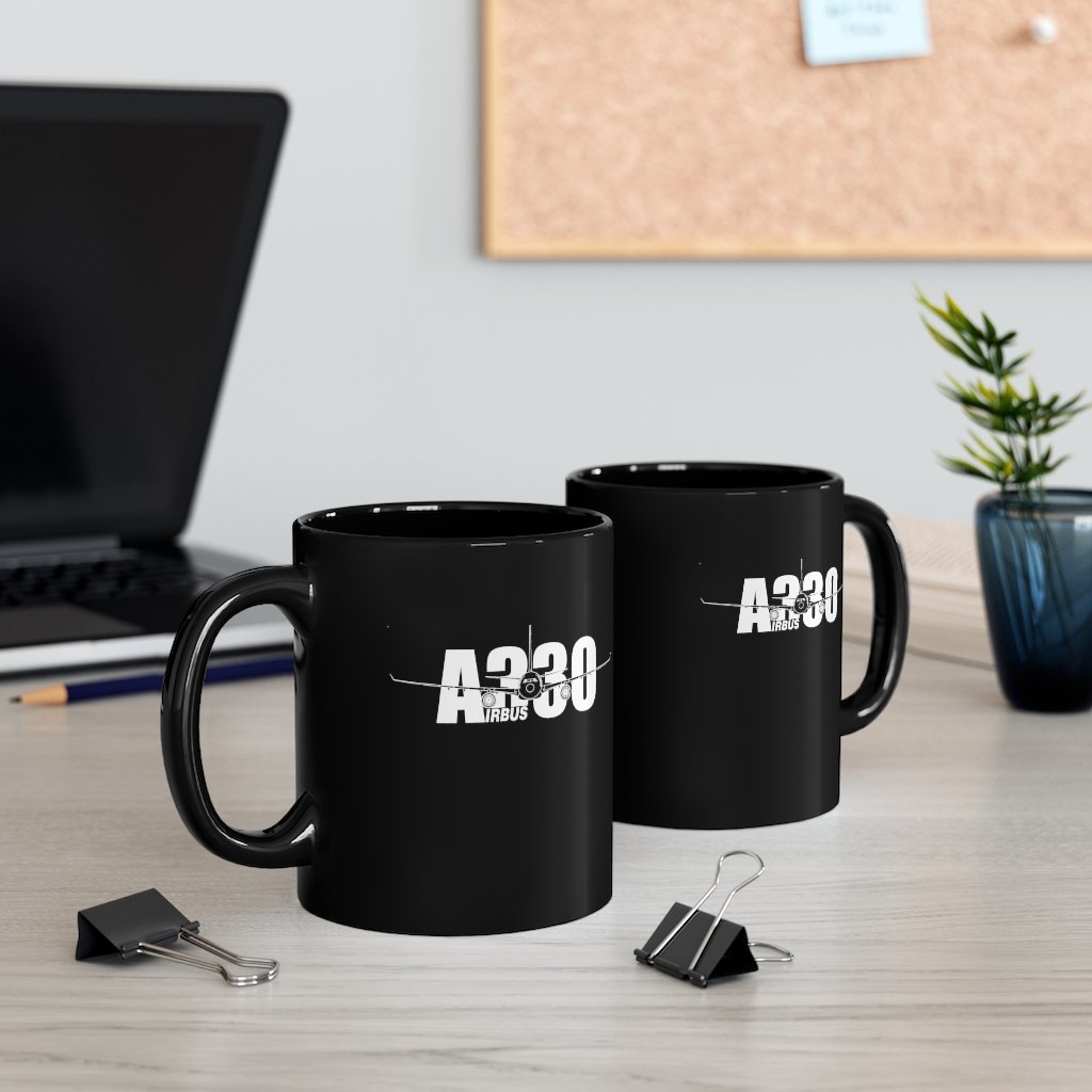 AIRBUS A330  DESIGNED MUG Printify