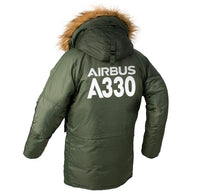 Thumbnail for AIRBUS A330 DESIGNED WINTER N3B PUFFER COAT THE AV8R