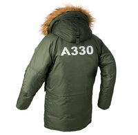 Thumbnail for AIRBUS A330 DESIGNED WINTER N3B PUFFER COAT THE AV8R